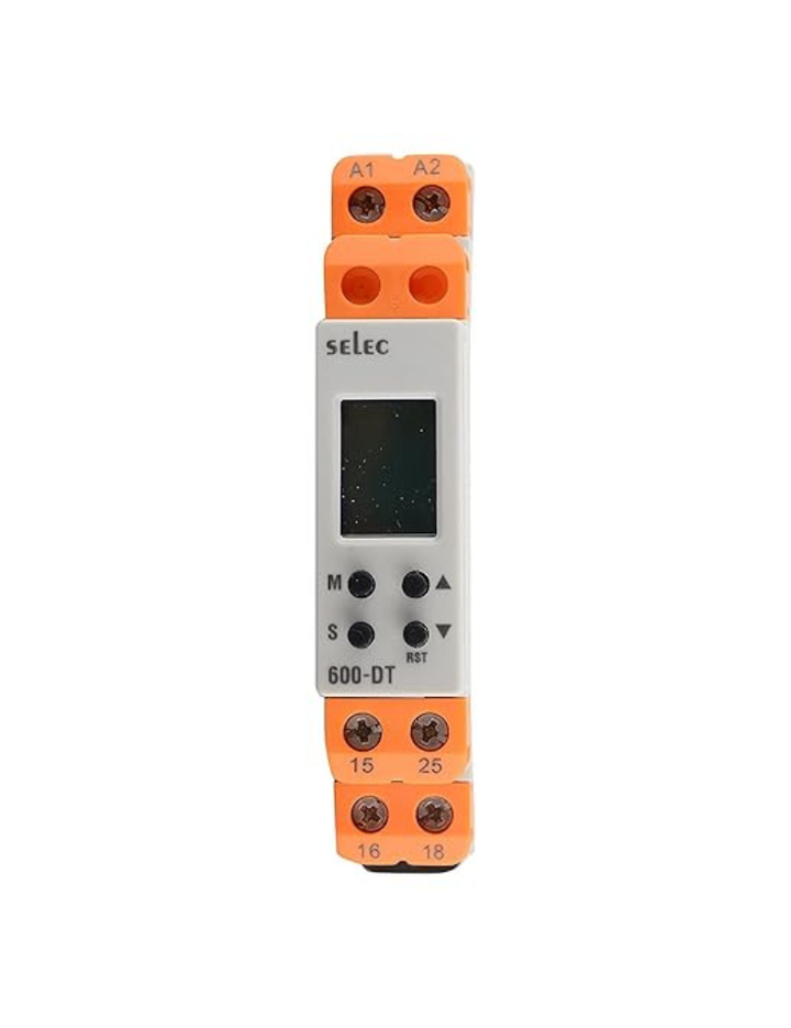 Selec 600DT Din Rail Digital Timer