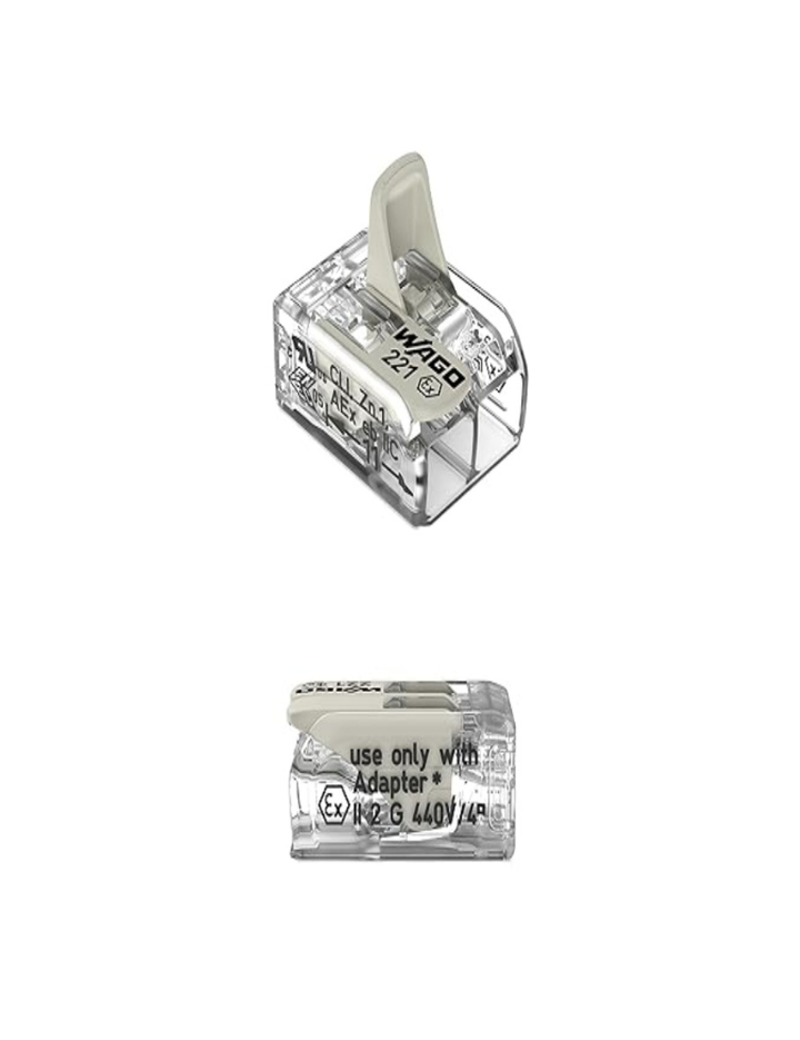 221-482 | WAGO 2-Conductor with Operating levers 24-12 AWG [Box of 100 Pieces]