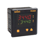 4+4 Digit, 7 Segment Dual Display Temperature Controller Selec TC344AX