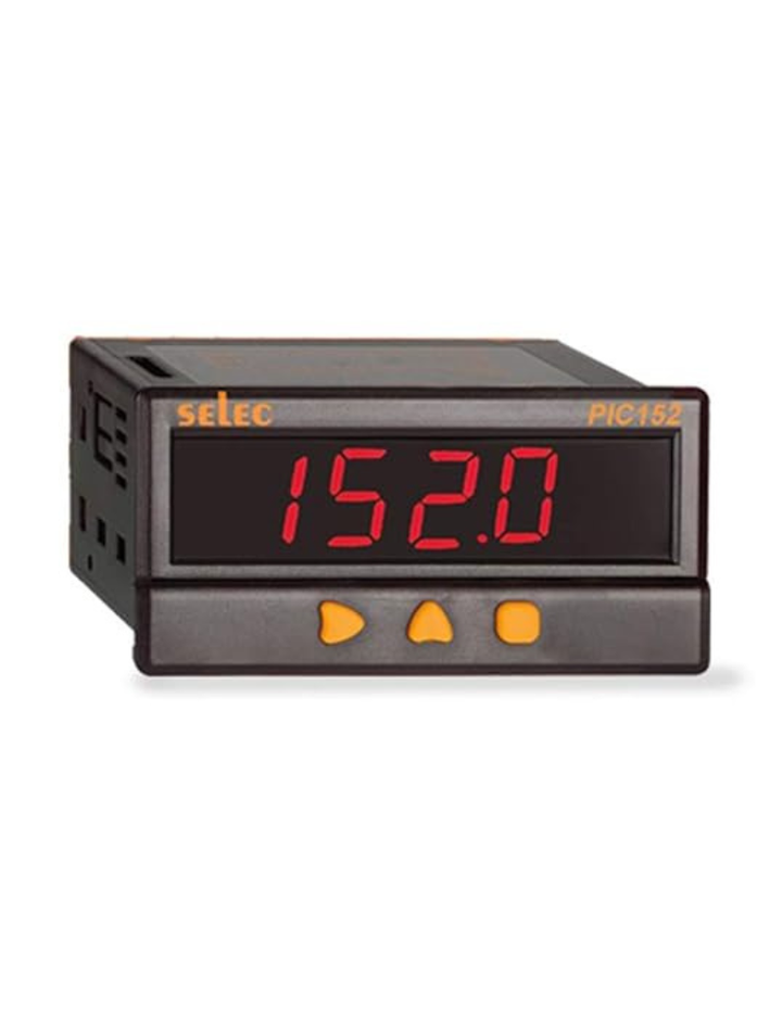 Selec Process Indicator With Universal I/P & Retransmission O/P In 24V - PIC152A-VI-24V