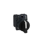 Schneider Electric Selector switch, plastic, black, Ø22, 3 positions, stay put, 2 NO, XB5AD33