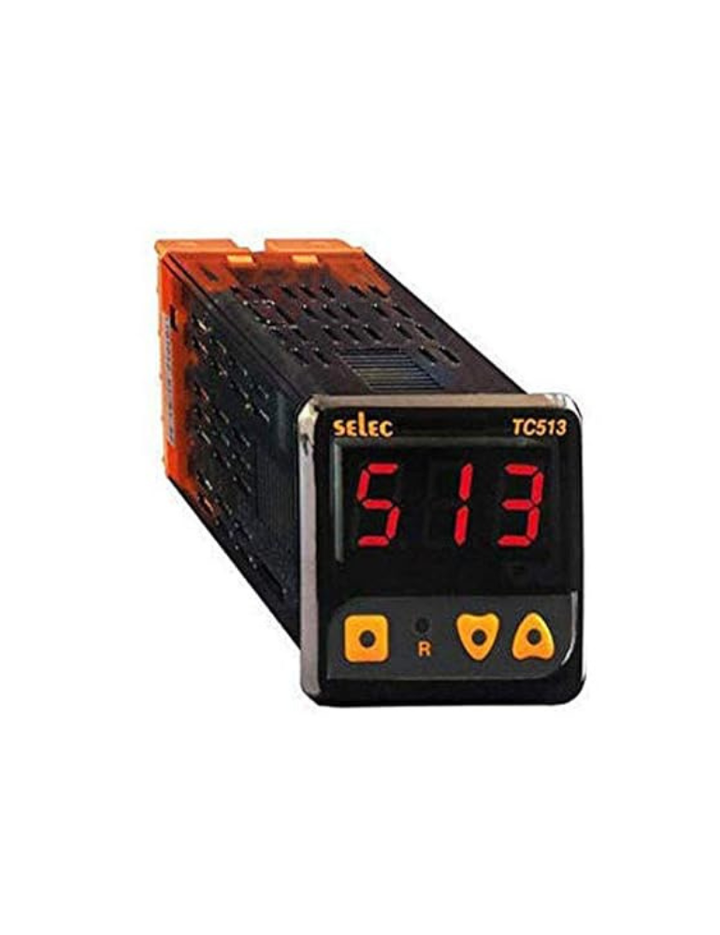 SELEC 3 digit 7 segment LED Single display Single set point temperature controller size : 48 x 48mm