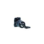 Schneider Electric - Key selector switch, plastic, black, 22mm, short handle, 2 position, stay put, left key release, 1 NO XB5AG21N