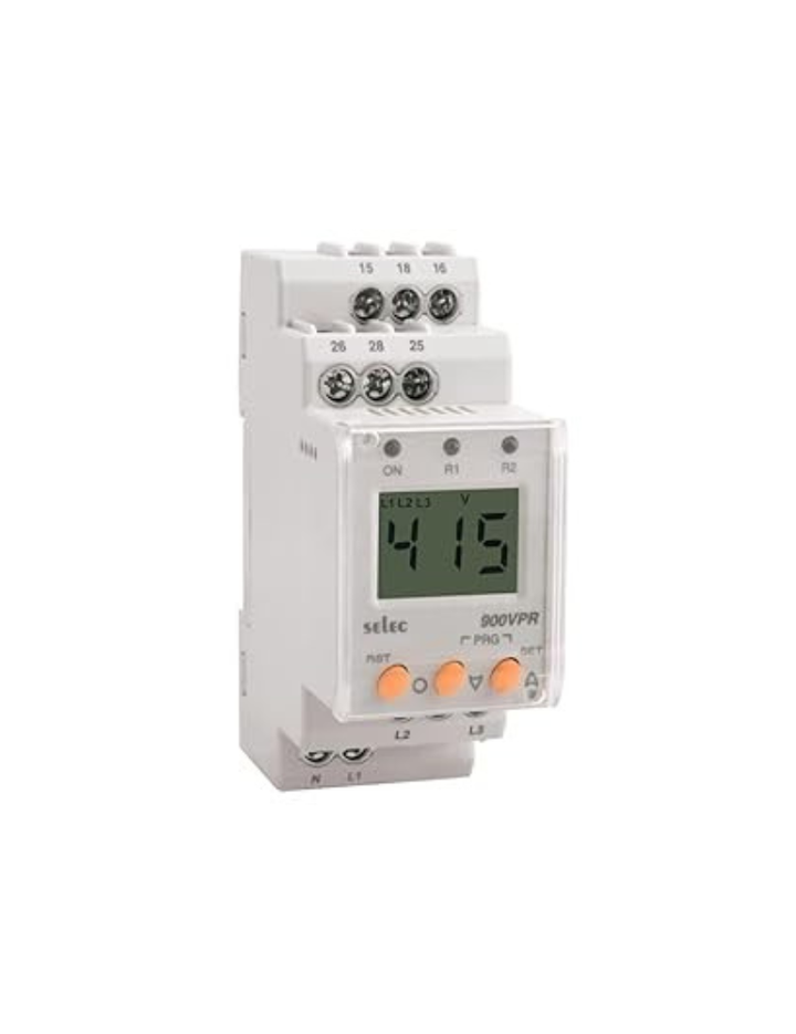 SELEC 900VPR-2-280/600V-CE DIGITAL VOLTAGE PROTECTION RELAY