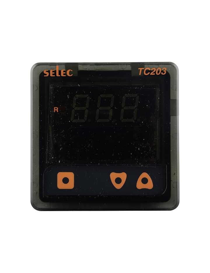 PID-Temperature Controllers - 72 X 72 mm - Selec TC203 Economical PID-ON/OFF Temperature Controller