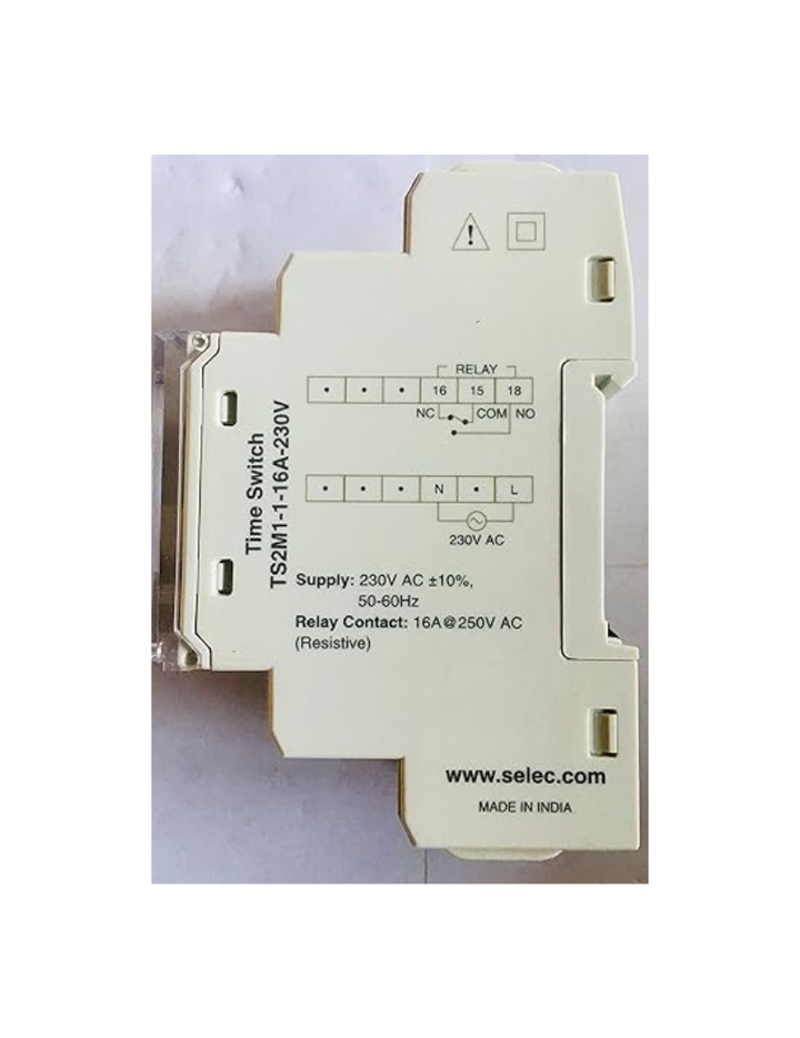 Selec Time Swich TS2M1-1-16A-230V