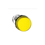 Schneider Electric, monolithic pilot light, Harmony XB5N/XB7N, plastic, yellow, 22mm, LED, 230V AC, XB7EV05MPN