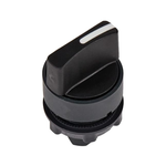 Schneider Druckluft Electric, Selector Switch, Harmony XB5N/XB7N, Plastic, Black, 22Mm,3_Way Short Handle, 3 Position, Stay Put, 2 NO, XB5AD33N, Push Button