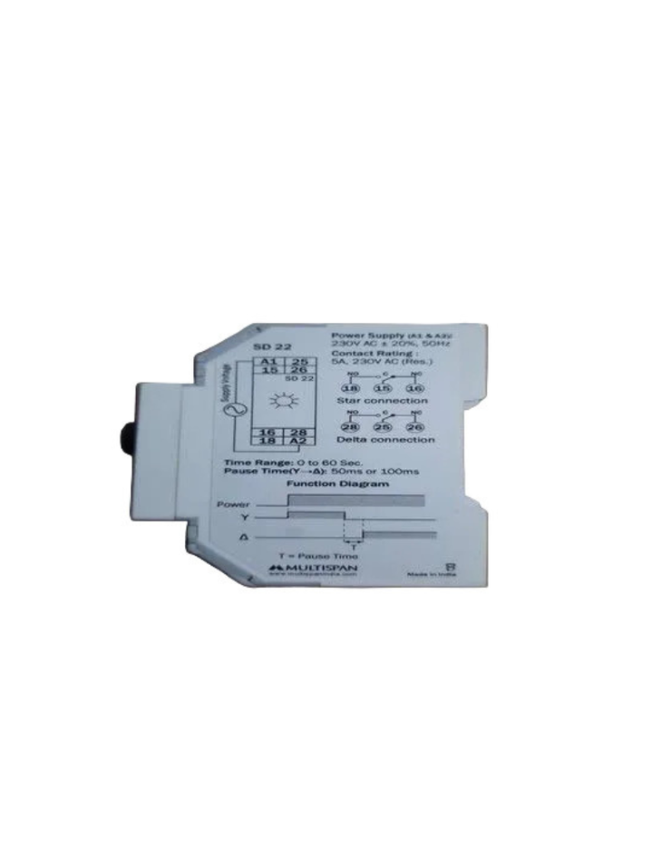 Multispan Star Delta Timer 5A SD-22
