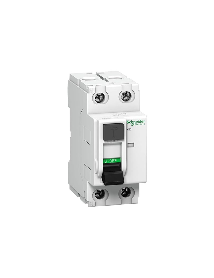 Schneider Electric A9N16201 A9N1620125A DP 30mA ACTI9 RCCB (Multicolour)(Pack of 3)