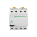 Schneider Acti 9 100-Amp 4-Pole 100mA RCCB, White, Standard (FE_A9R12491)