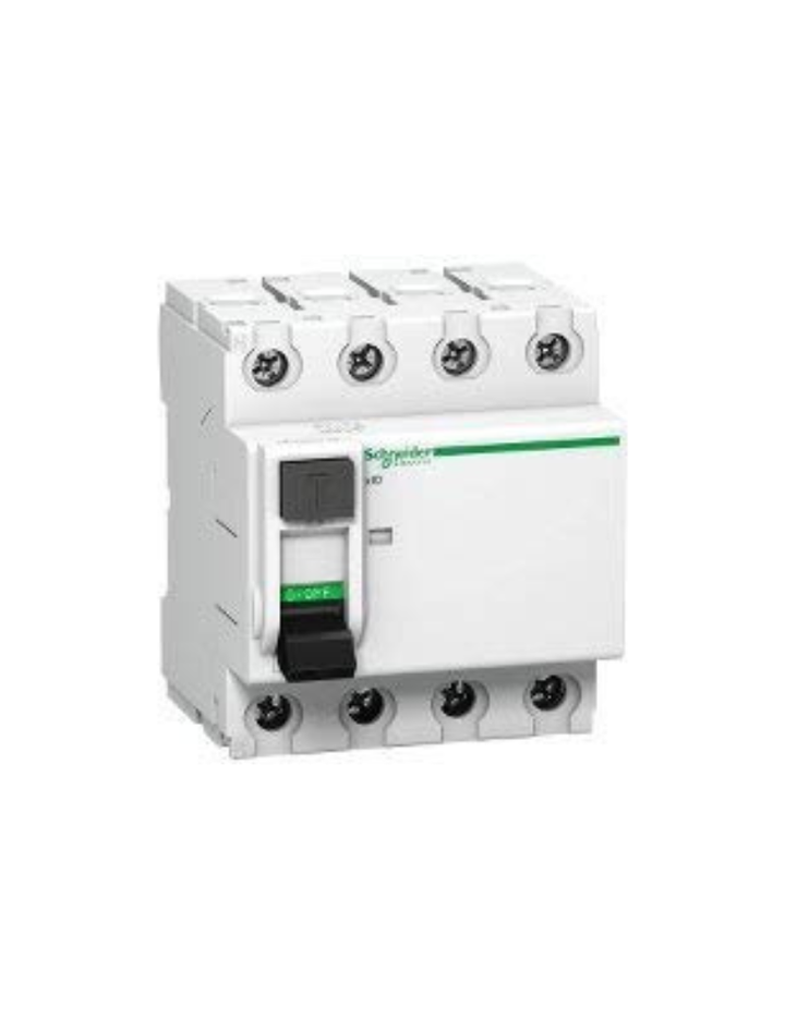 Schneider Easy9 63 A 4-Pole RCCB Earth Leakage Sensitivity-30mA
