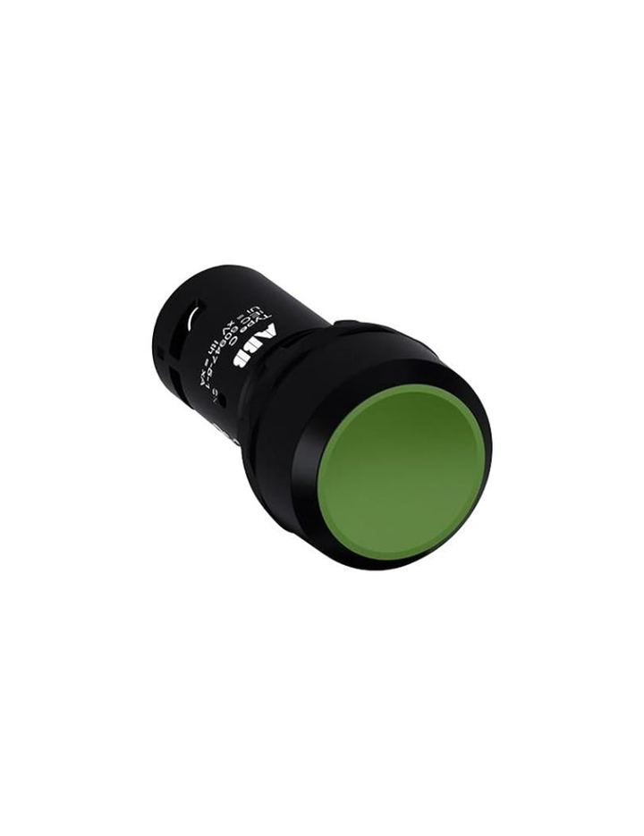 CP1-10G-10 | 1SFA619100R1012 | CP1-10G-10 | ABB Compact PUSHBUTTON, Green, 1NO, Flush, Plastic, MOMENTARY, Non-Illuminated, Black Plastic