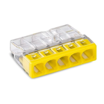 WAGO 2273-205 Compact Conn F. Junction Box Yellow (10 Pieces)