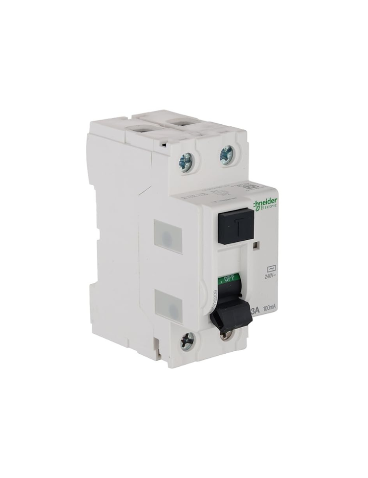 Schneider Electric A9N16209 Acti 9 63-Amp 2-Pole 100mA RCCB