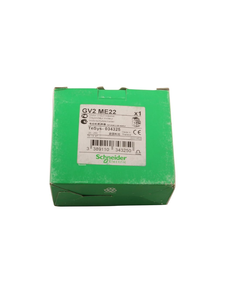 SCHNEIDER GV2 ME22 415 Volts Motor Circuit Breaker (Black)