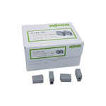 WAGO 224-101 2-Pole, 200 Position, 14-12 AWG, Grey Plastic Panel Mount Lighting Connector (100 pieces)