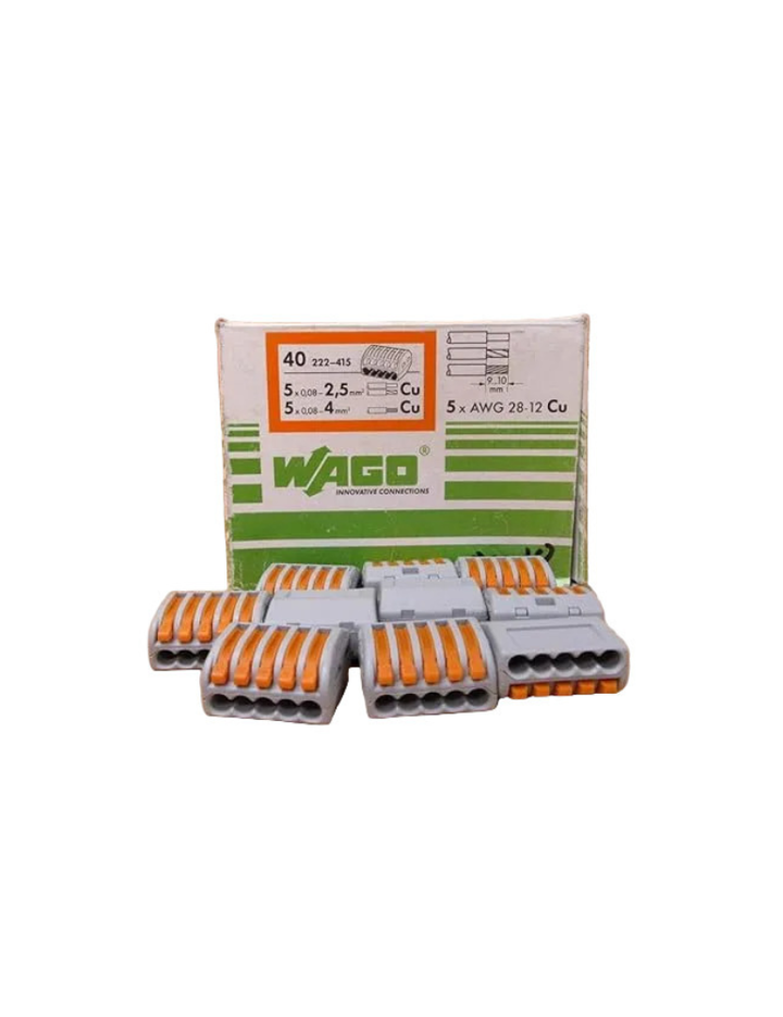 Wago 222-415 Terminal Block 222415 (Pack of 10)