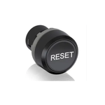 ABB KPR1-104B Reset Pushbutton, 22 mm, Black