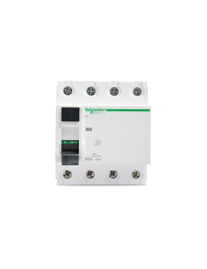 Schneider Electric A9N16255 Acti 9 RCCB xID 4P 40A 100mA AC-type