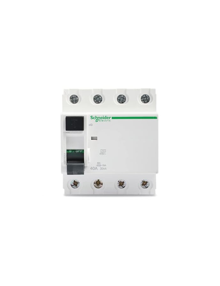 Schneider Electric A9N16254 Acti 9 RCCB xID 4P 40A 30mA AC-type