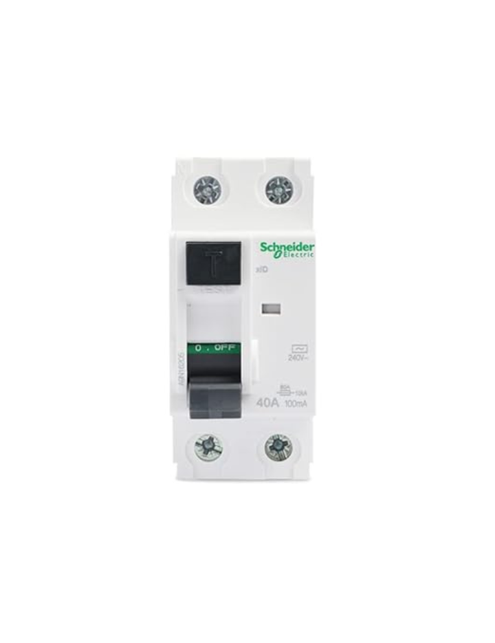 Schneider Electric A9N16205 Acti 9 RCCB xID 2P 40A 100mA AC-type