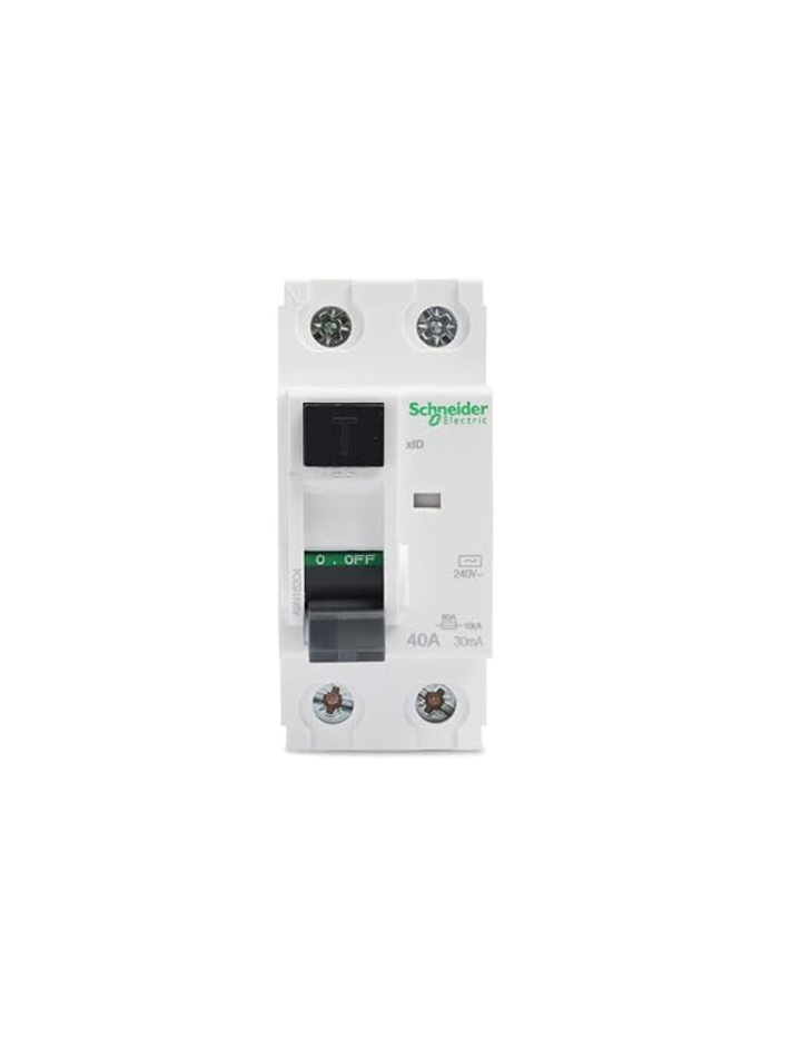 Schneider Electric A9N16204 Acti 9 RCCB xID 2P 40A 30mA AC-type