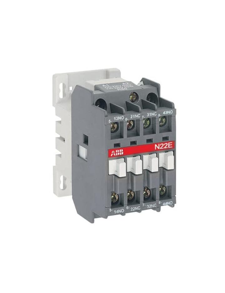 ABB N22E 220-230V 50Hz / 230-240V 60Hz Contactor Relay - 1Sbh141001R8022