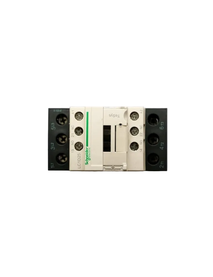 SCHNEIDER ELECTRIC LC1D25F7 CONTACTOR 3PST-NO, 110VAC, 40A, DIN RAIL