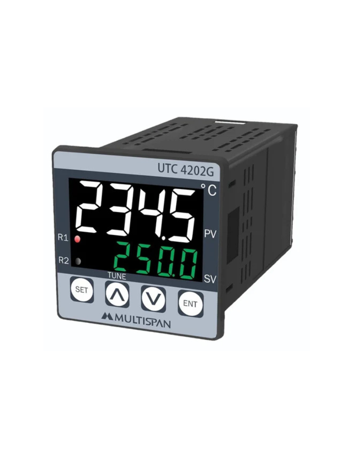 MULTISPAN UTC-4202G Digital PID Temperature Controller, Dual Display, Dual Output