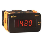 selec digital voltmeter Supply voltage of 240V AC 1 phase 2 wire MV15