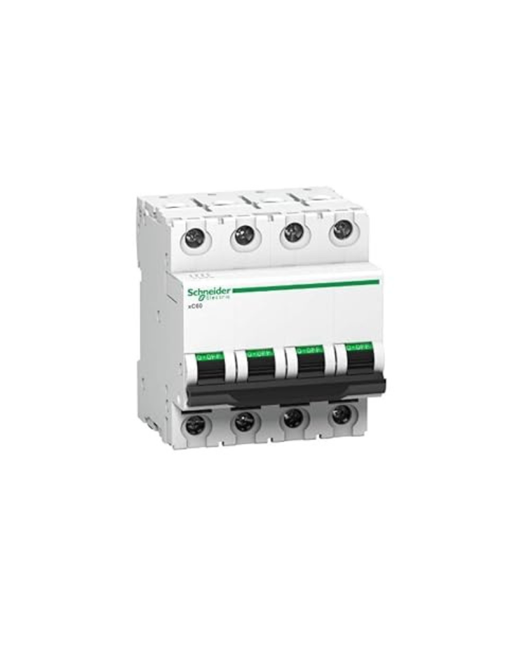 SCHNEIDER ELECTRIC Acti 9 MCB xC60 4P 50A C 10000A - A9N4P50C