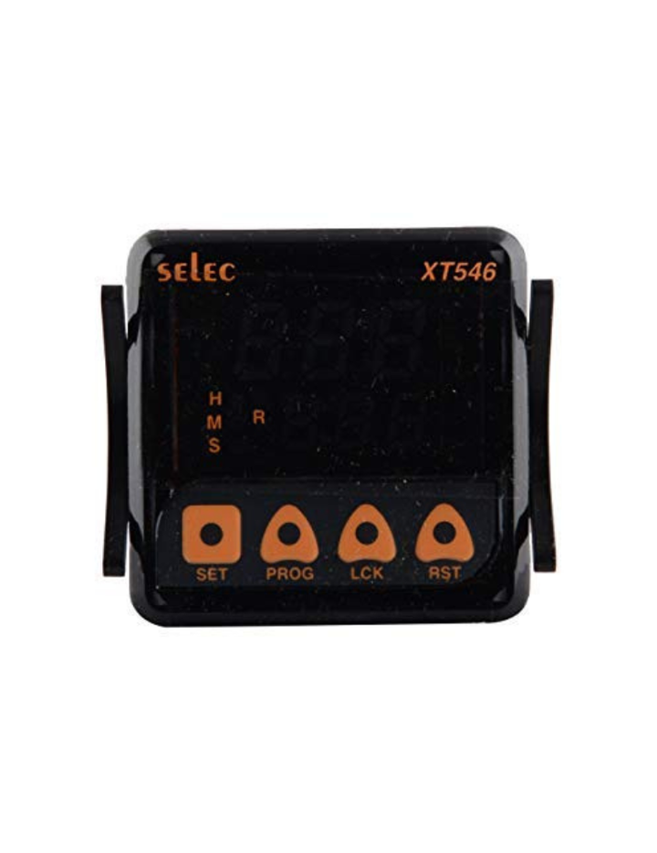 SELEC XT546BX DUAL DISPLAY MULTIFUNCTION (Black, 48 x 48 mm)