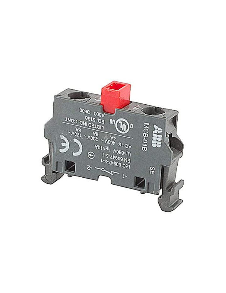 MCB-01B, Contact BLOCK1-NC BSMNT