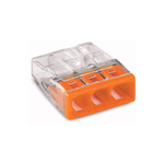 WAGO 2273-203 Compact Push Wire Connector for Junction Boxes, 3-Conductor Connector (10 PK)
