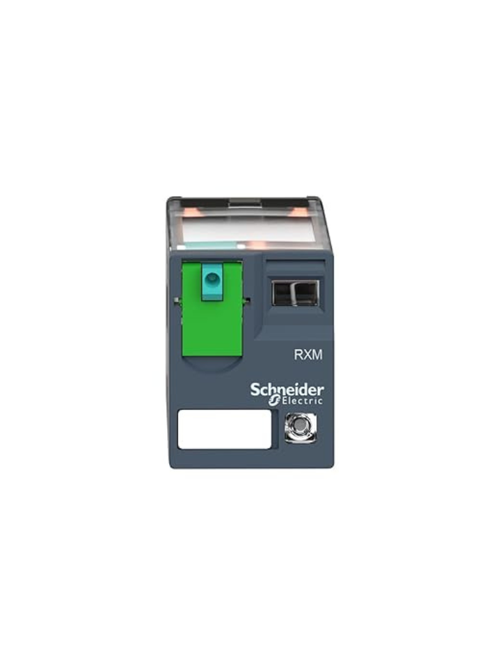Schneider Electric- Miniature plug-in relay, 6 A, 4 CO, LED, 24 V DC- RXM4AB2BD