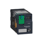 Schneider Electric- Miniature plug-in relay, 6 A, 4 CO, LED, 24 V DC- RXM4AB2BD
