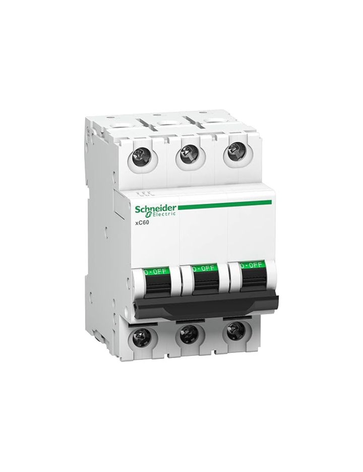 Schneider Electric A9N3P20D Acti 9 MCB xC60 3P 20A D 10000A