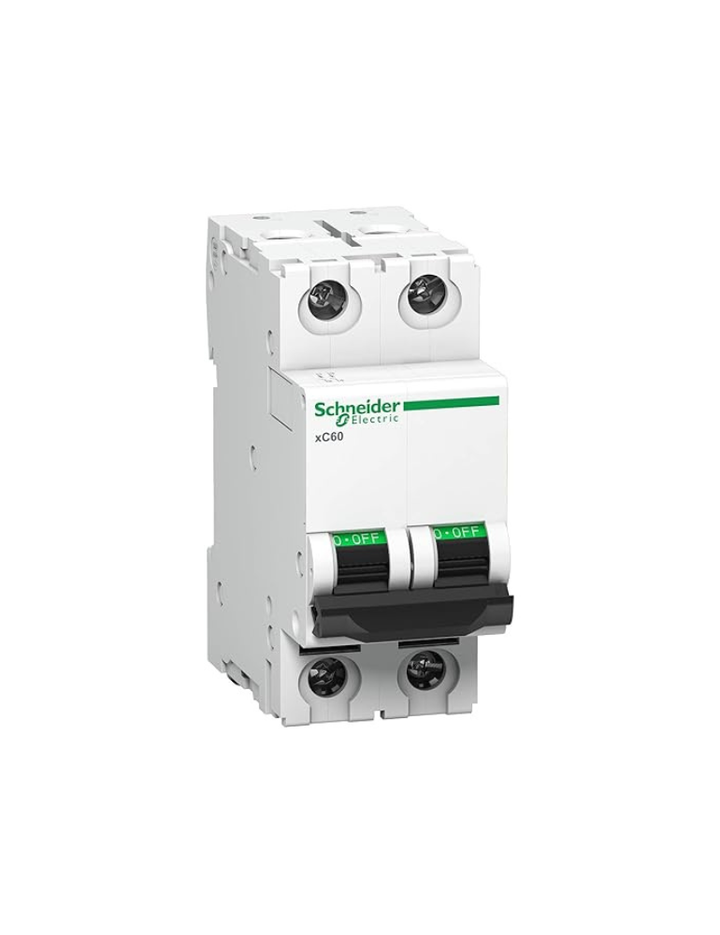 Schneider Electric A9N2P04C Acti 9 MCB xC60 2P 4A C 10000A