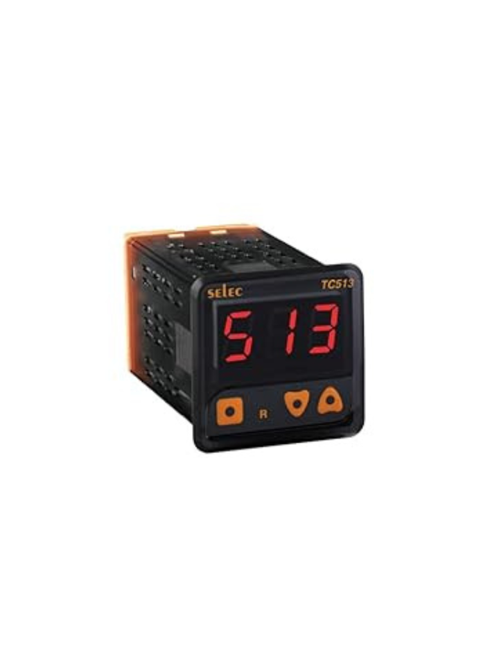 TC513AX Digital Temperature controller with Relay/SSR output, 90 to 270V AC/DC