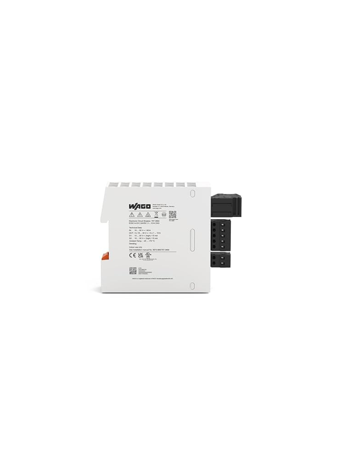 4-Channel Electronic DC Circuit Breaker; 24 VDC input voltage; adjustable 1 … 10 A; Signal contact