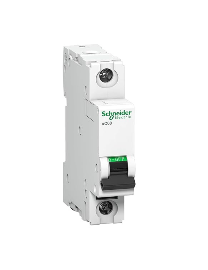 Schneider Electric A9N1P25C Acti 9 MCB xC60 1P 25A C 10000A