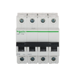 Schneider Acti 9 16-Amp 4-Pole C Curve MCB