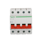 Schneider Polycarbonate Acti 9 100-A 4-Pole MCB Isolator (White), Standard (FE_A9S4P100)