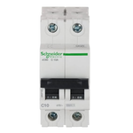 Schneider Electric A9N2P10C Acti 9 MCB xC60 2P 10A C 10000A