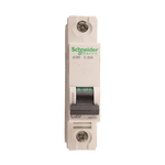 Schneider Electric Acti9 MCB A9N1P20C, 20Amp 1 Pole MCB, C Curve, 10000A (10kA) White Color Miniature Circuit Breaker