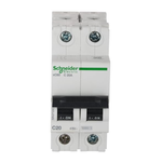 Schneider 20 AMP 2 POLE MCB SCHNEIDER ACT 9