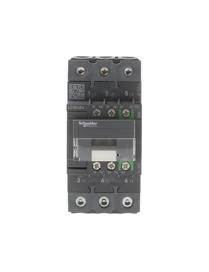 Schneider Electric LC1D40ABNE TeSys contactor-3P-AC3- <= 440V 40A -