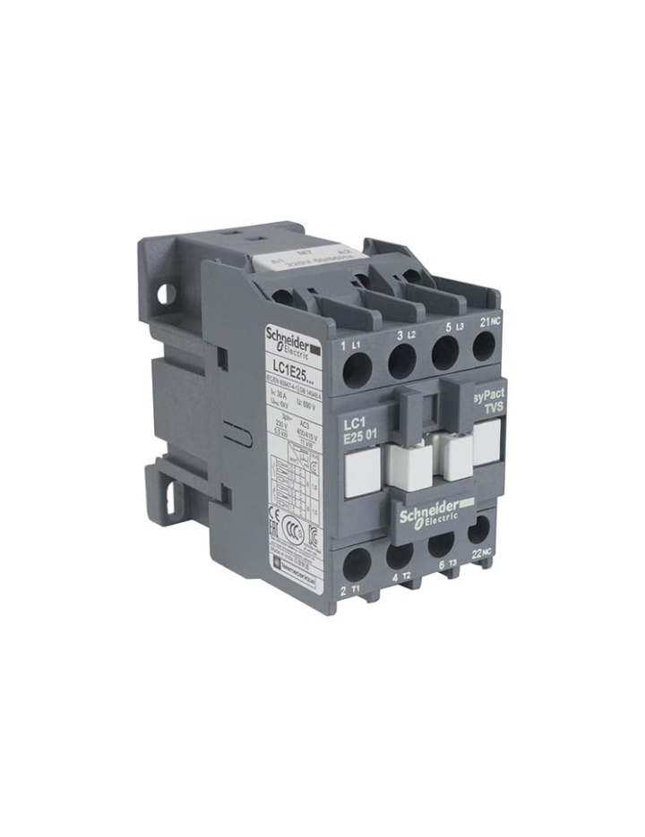 Schneider Electric LC1E2501M7 TVS 3P CTR 400V 11KW 220V 50/60Hz