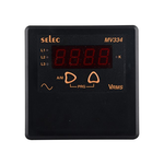 Selec MV 334-230V AC Three Phase Voltmeter